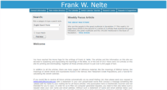Desktop Screenshot of franknelte.net
